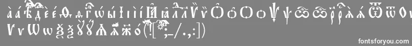 More about Orthodox.TtIeucs8Разрядочный Font Orthodox.TtIeucs8Разрядочный Font – White Fonts on Gray Background
